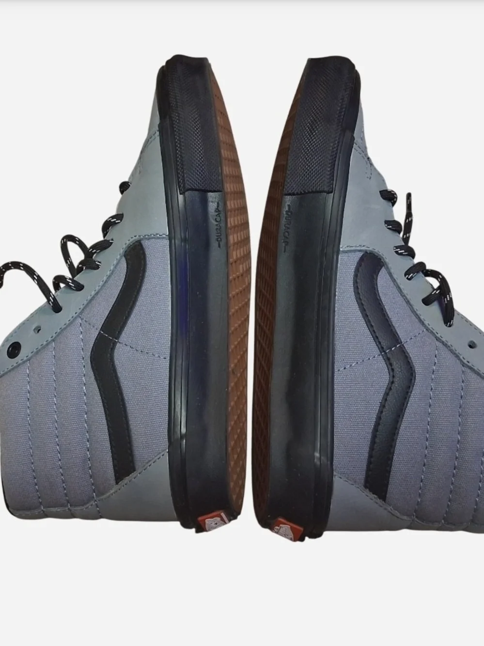 Vans Men's High-Top Sk8 Nubuck DuraCap Soled Shoes